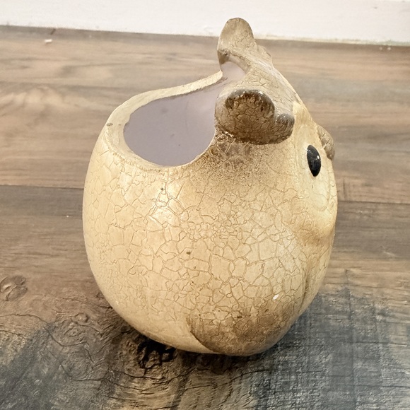 Handmade artisan ceramic owl pen pencil holder  owl sculpture owl pottery art - Picture 5 of 8